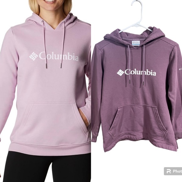 Columbia Tops - Columbia Pullover Lilac Hoodie Size XS
